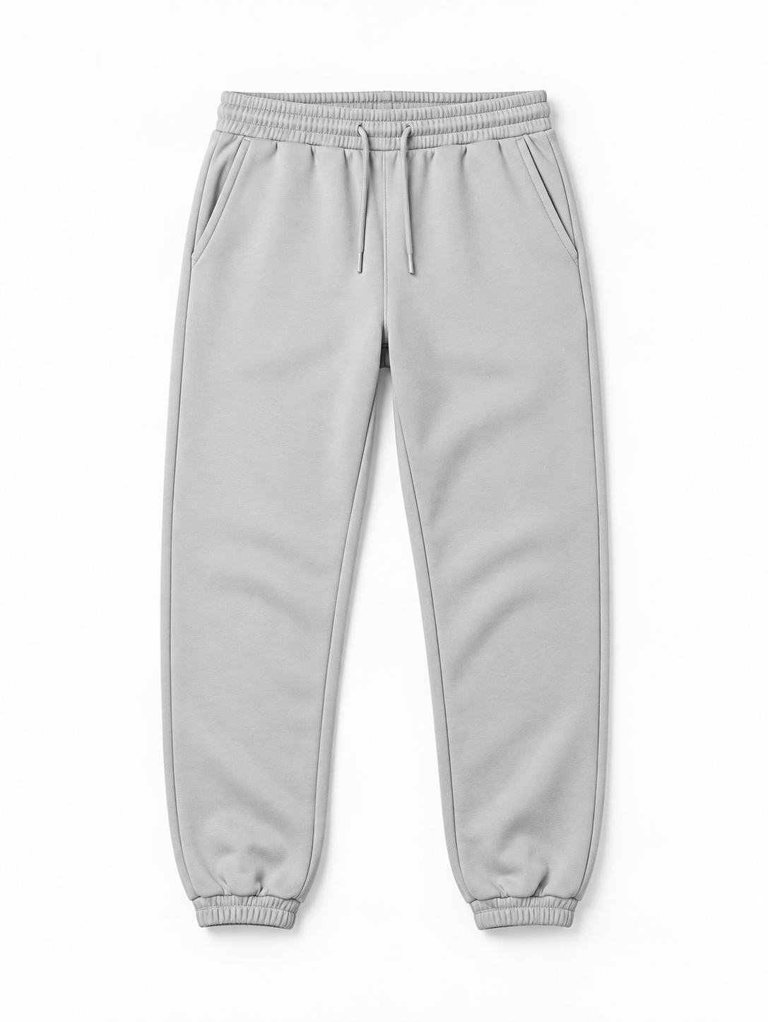 survêtement homme oversize coupe large en gris clair