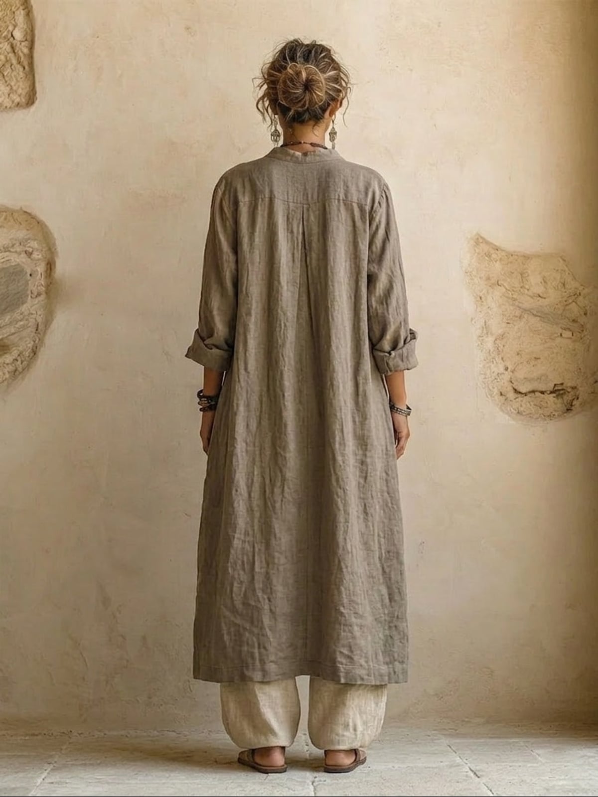 ensemble femme trois pièces wide leg imprimé