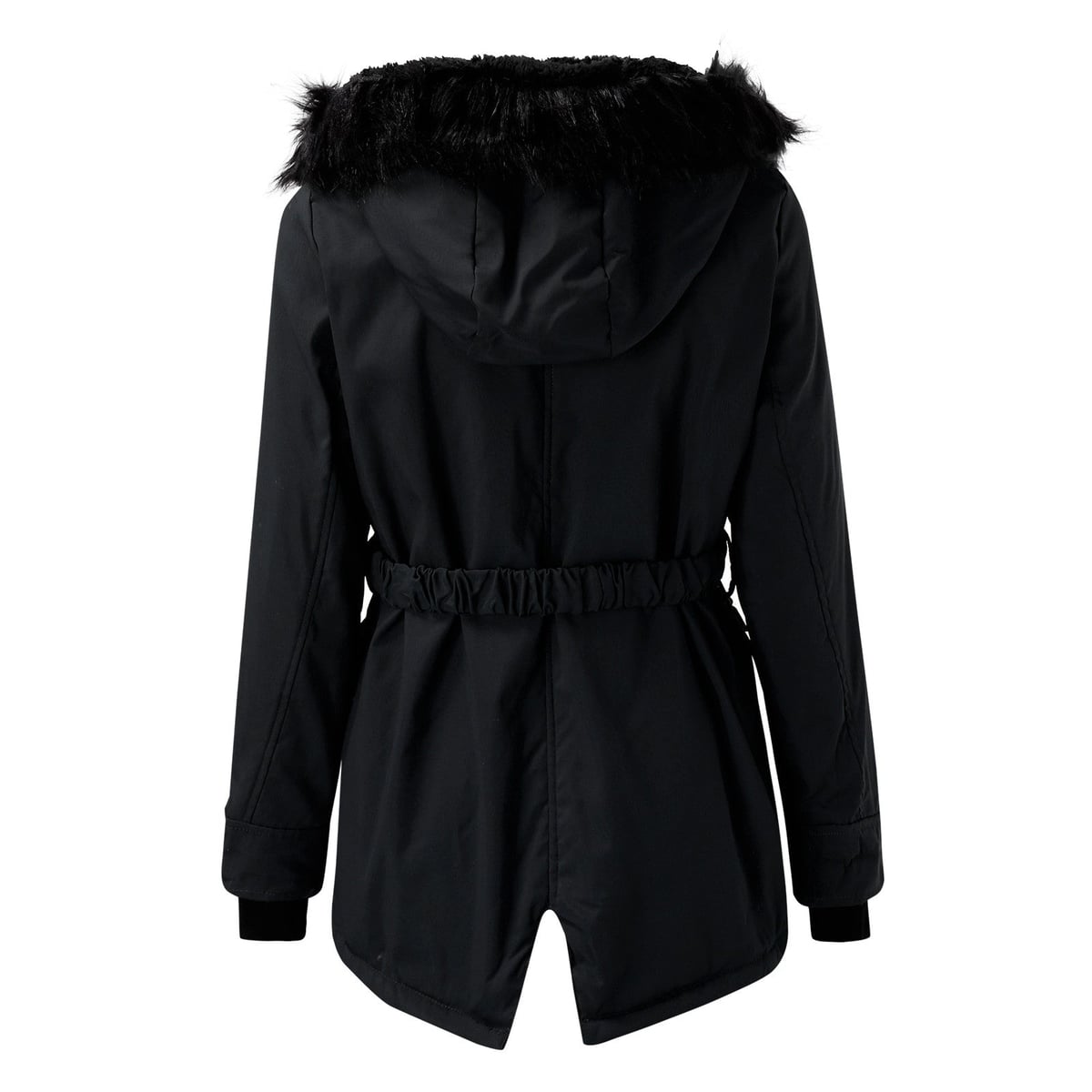 manteau femme à capuche coupe ample