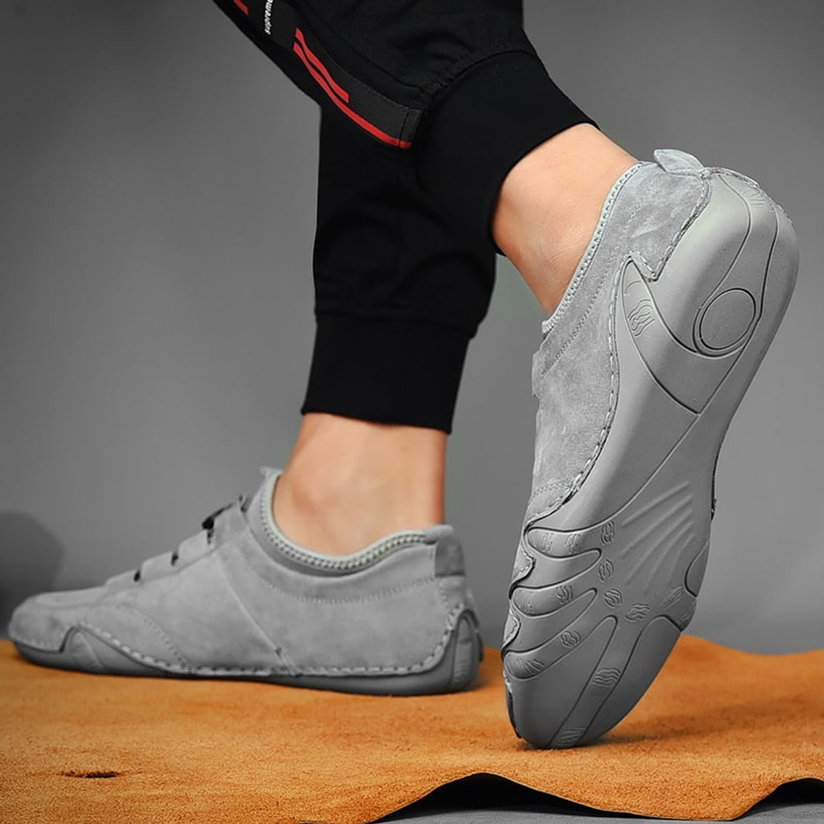 mocassin homme sans lacets