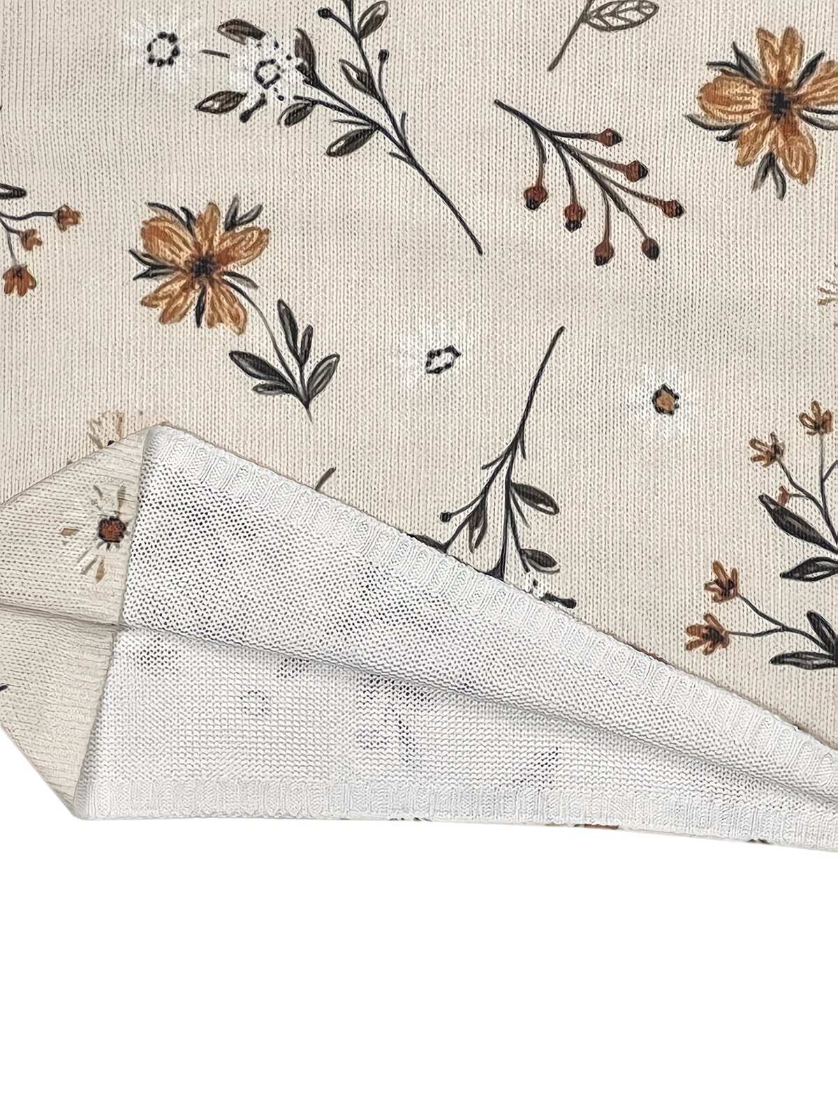 pull femme col en v motif floral