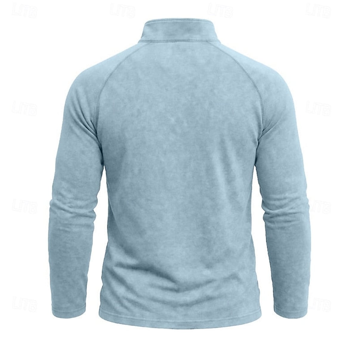 pull homme col zippé coupe décontractée