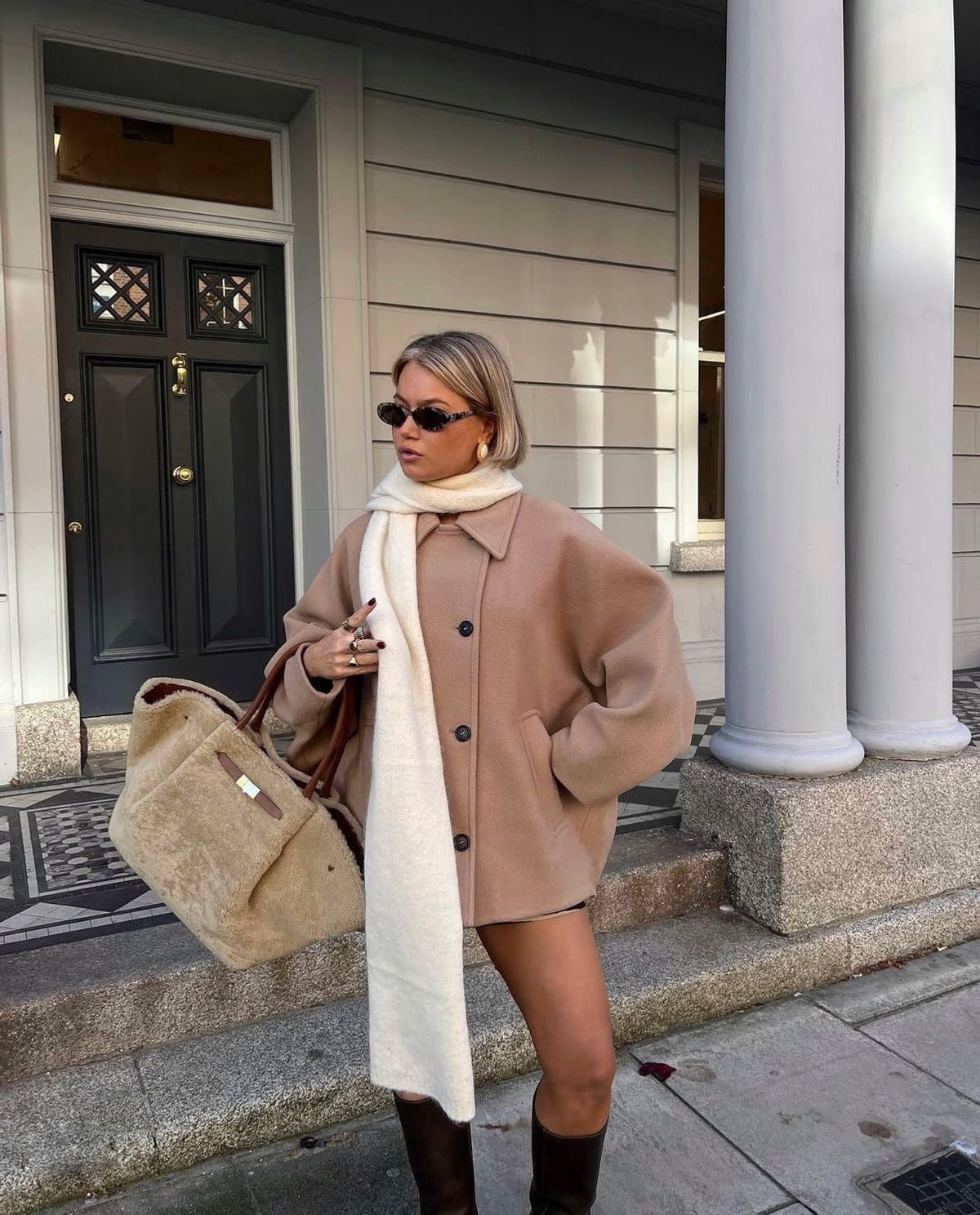 veste chemise femme oversize boutonnée
