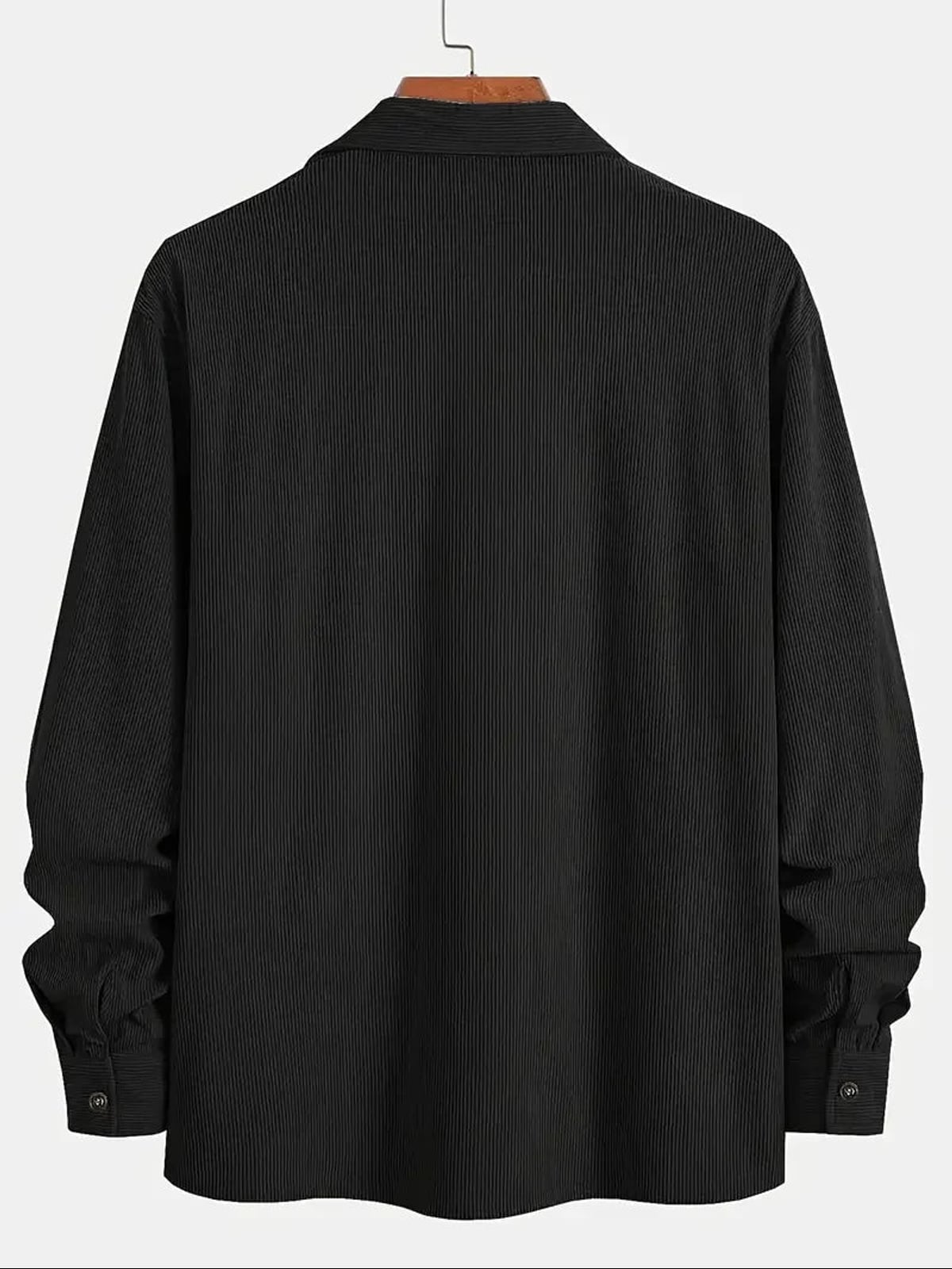 veste chemise homme coupe droite poches plaquées