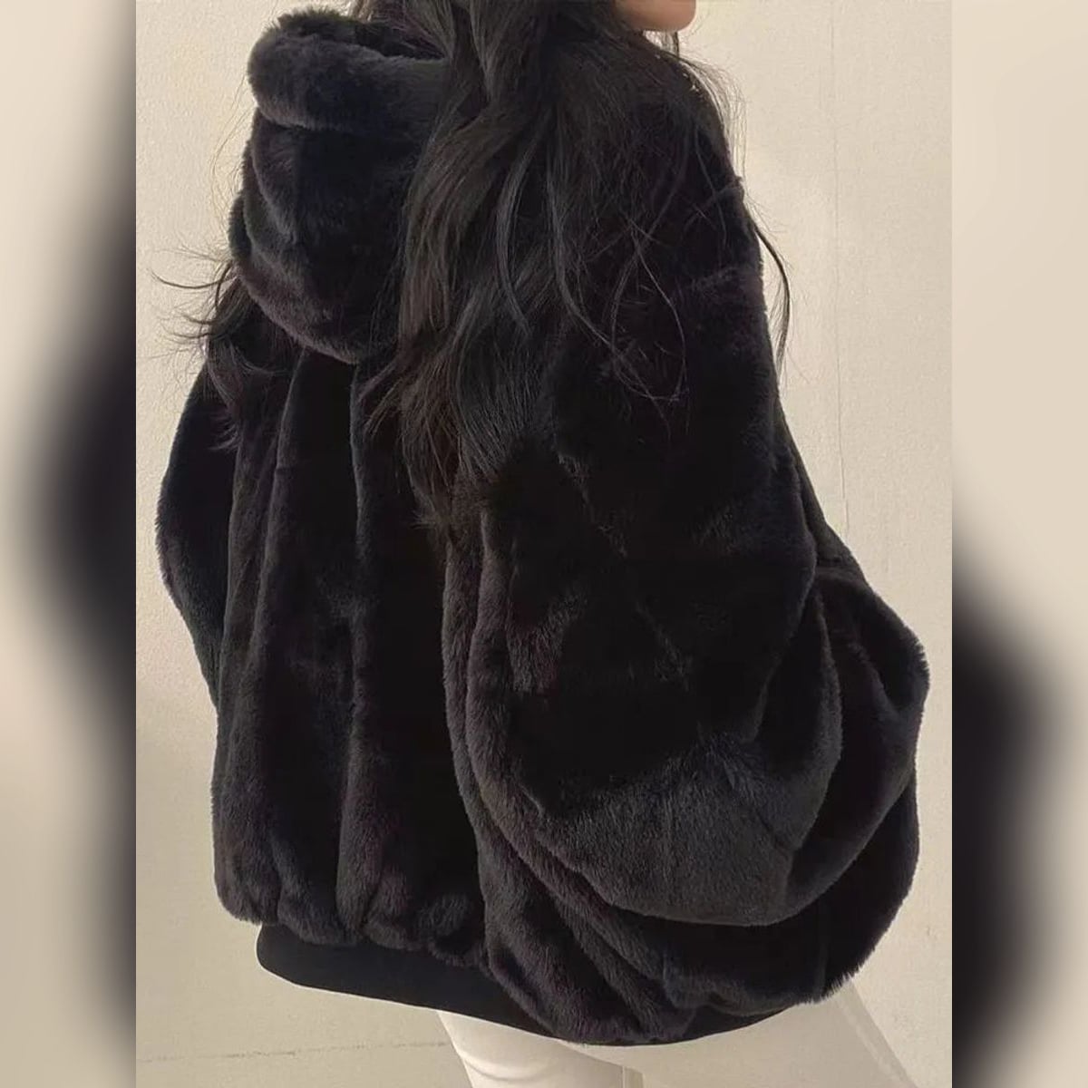 veste femme réversible col montant