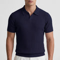 Polo homme slim fit à côtes