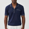 Polo à liseré homme