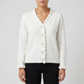 Pull à volants femme