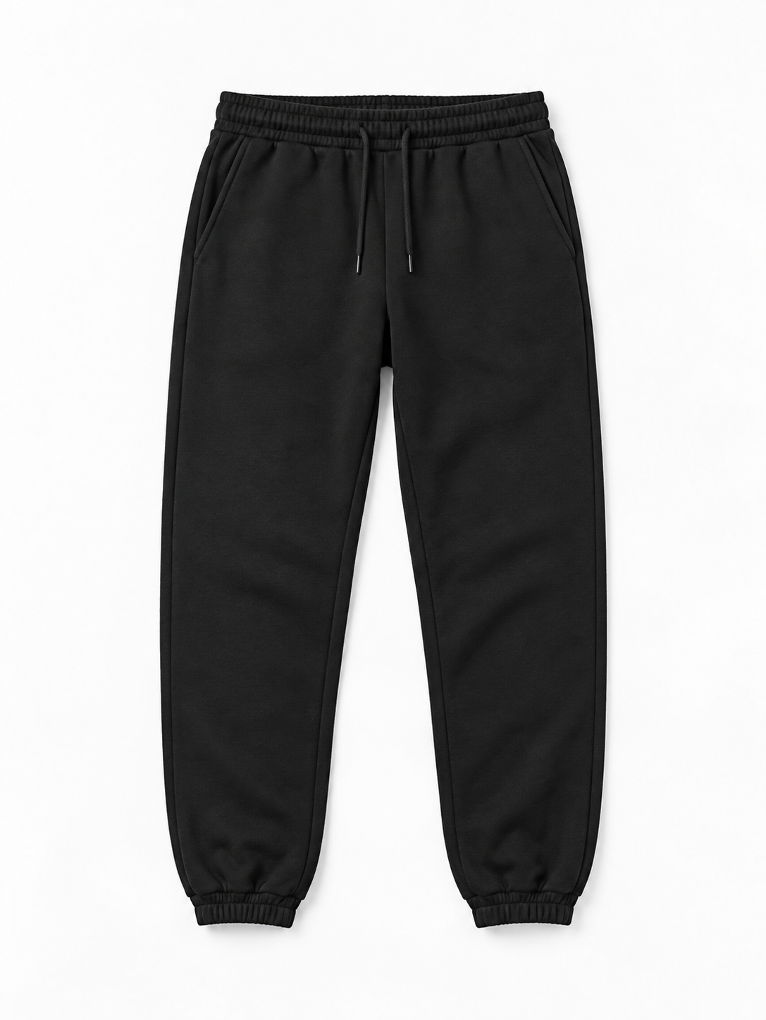 survêtement homme oversize coupe large en noir