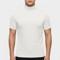 T-shirt col montant homme