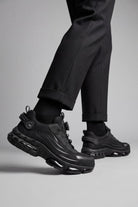 basket homme embout acier système dial