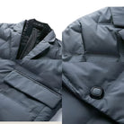blazer femme matelassé coupe ajustée en gris