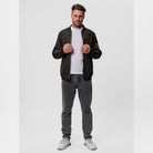 bomber homme coupe ajustée zippée