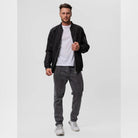bomber homme coupe ajustée zippée