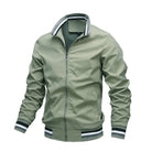 bomber homme coupe décontractée en vert
