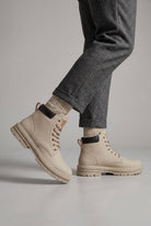 boots homme lacets semelle crantée