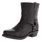 boots homme western harness zip latéral en noir