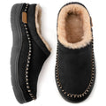 chausson homme moccasin fourré semelle épaisse en beige
