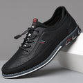 chaussures homme lacets semelle crantée en noir minuit
