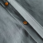 chemise homme col montant coupe droite
