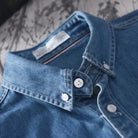 chemise homme coupe droite poches plaquées
