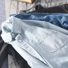 chemise homme coupe droite poches plaquées