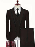 costume trois pièces homme coupe slim croisé
