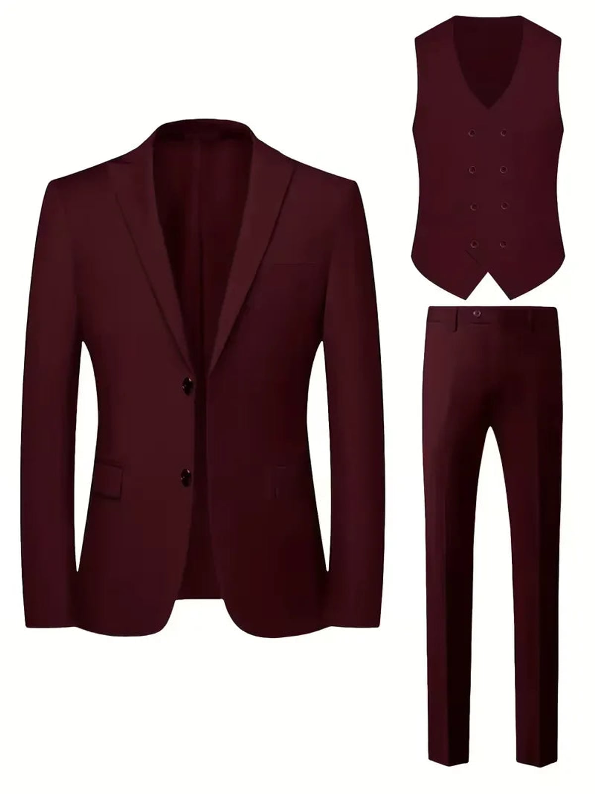 costume trois pièces homme coupe slim croisé