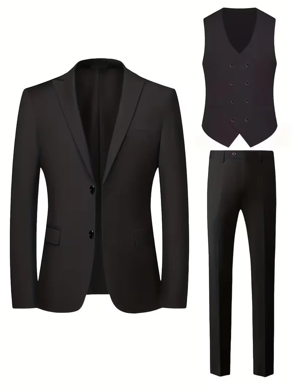 costume trois pièces homme coupe slim croisé