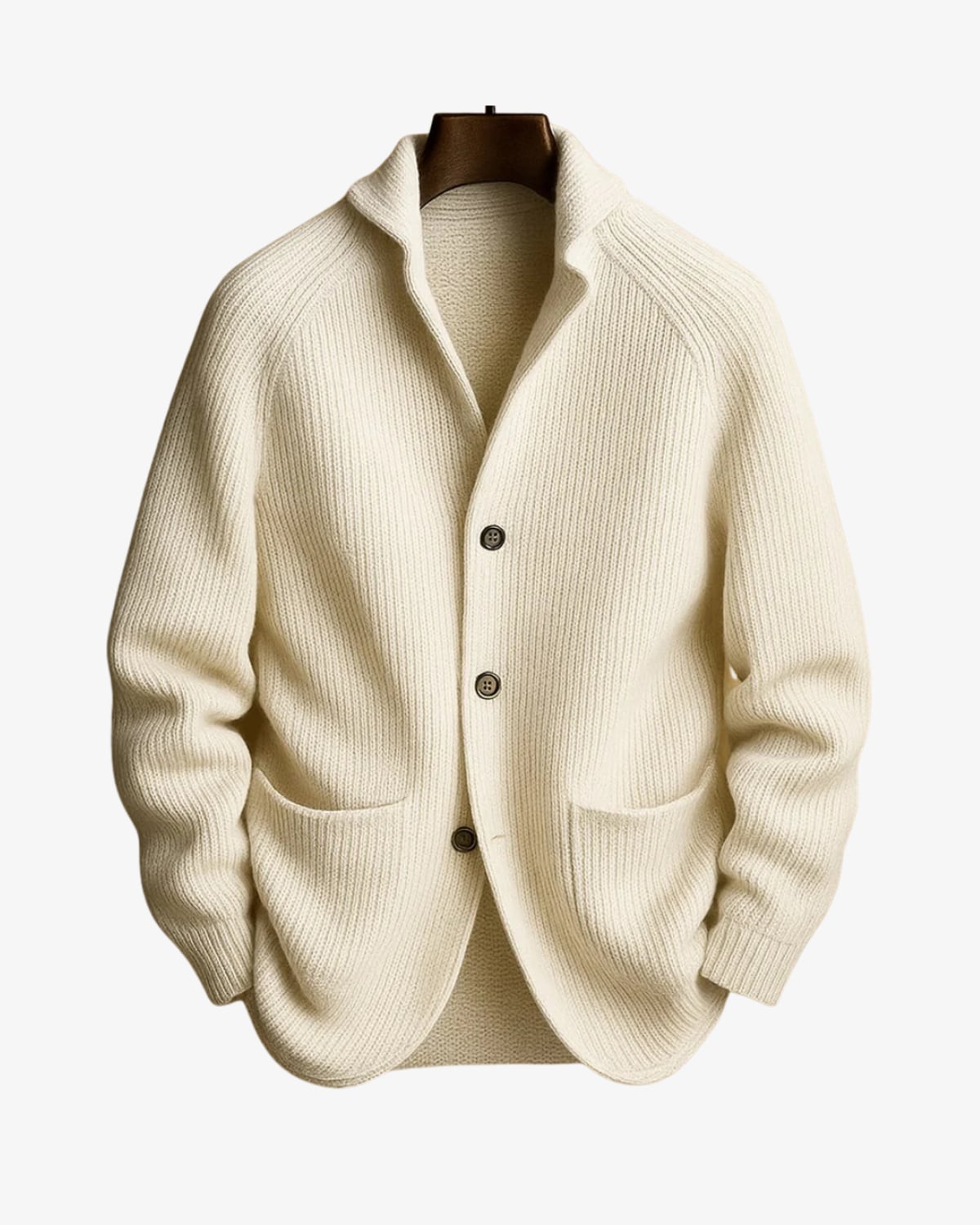 gilet homme habillé col montant boutonné en blanc