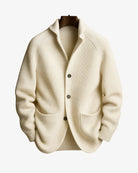 gilet homme habillé col montant boutonné en blanc