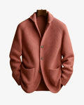 gilet homme habillé col montant boutonné en rose