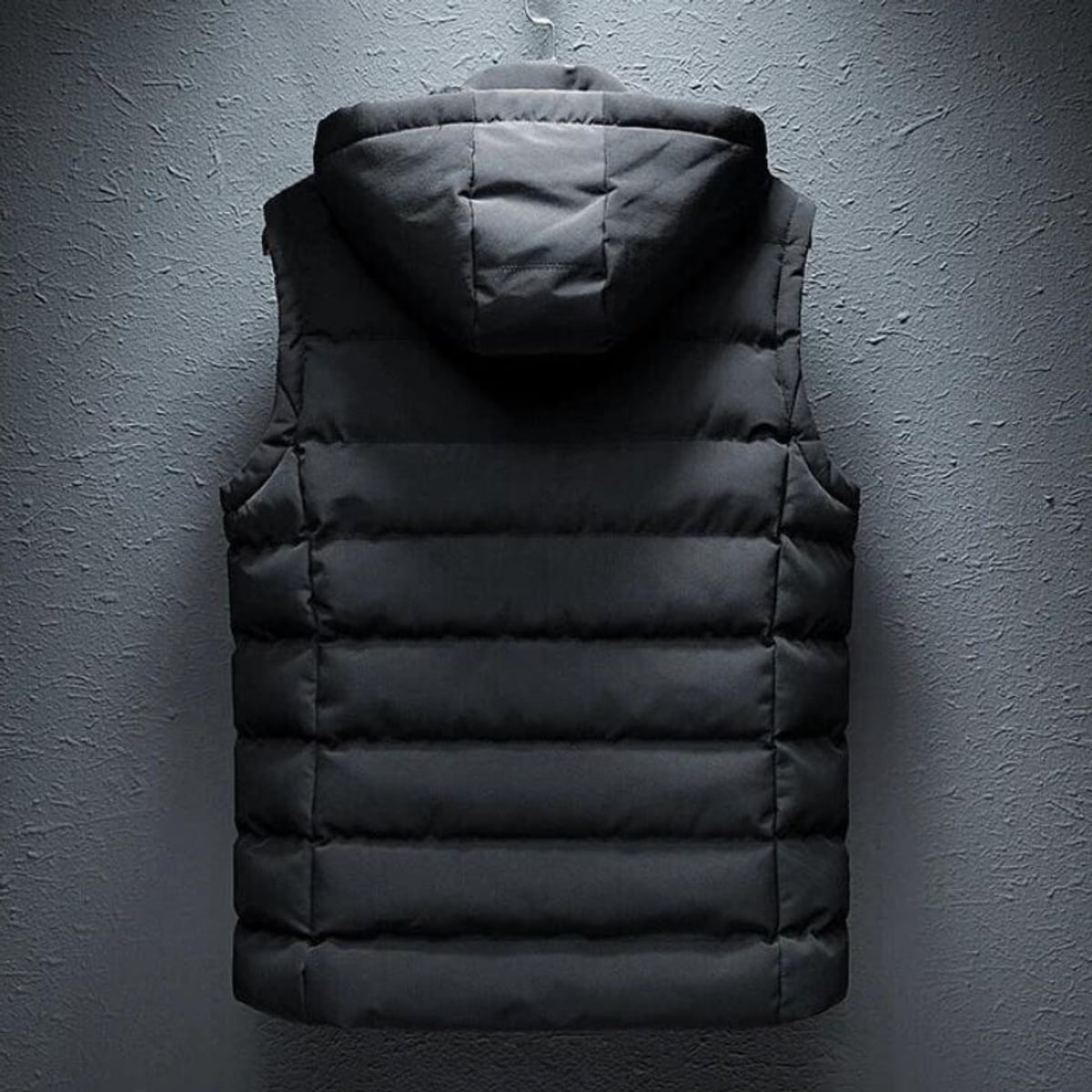 gilet homme sans manches matelassé zippé