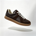 sneakers homme lacets coupe classique gris