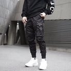jogger cargo homme coupe techwear
