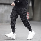 jogger cargo homme coupe techwear