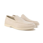 loafer homme semelle épaisse sans lacets en beige