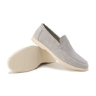 loafer homme semelle épaisse sans lacets en gris