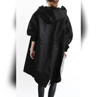 manteau de pluie femme capuche oversize