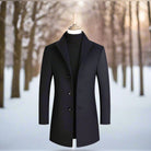 manteau homme col classique boutons