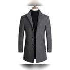 manteau homme col classique boutons