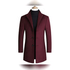 manteau homme col classique boutons