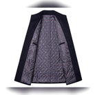 manteau homme col classique boutons