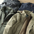 manteau homme coupe droite capuche amovible
