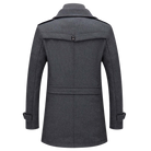 manteau homme coupe droite manches longues