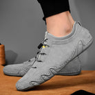 mocassin homme sans lacets gris