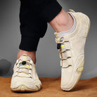 mocassin homme sans lacets beige