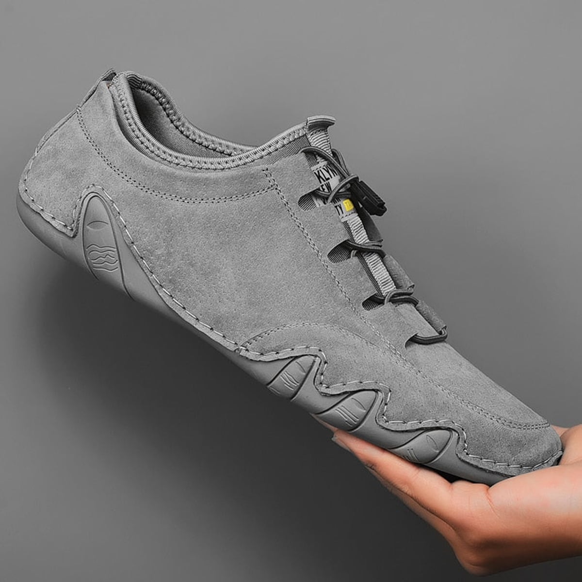 mocassin homme sans lacets