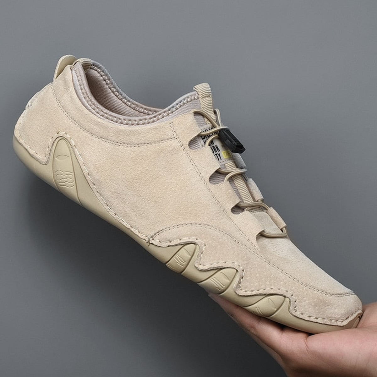 mocassin homme sans lacets
