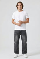 pantalon homme coupe droite large